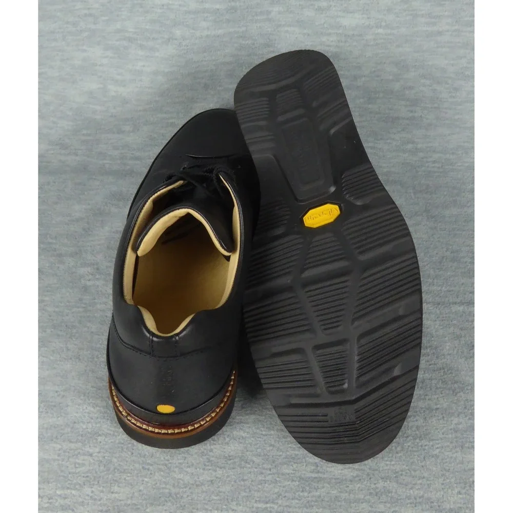 Samuel Hubbard Dress Fast Shoes Mens 10 W Black Leather Oxfords Casual Comfort